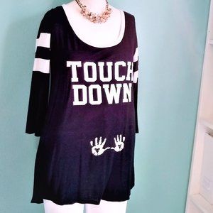 French Pastry TOUCHDOWN Maternity top.